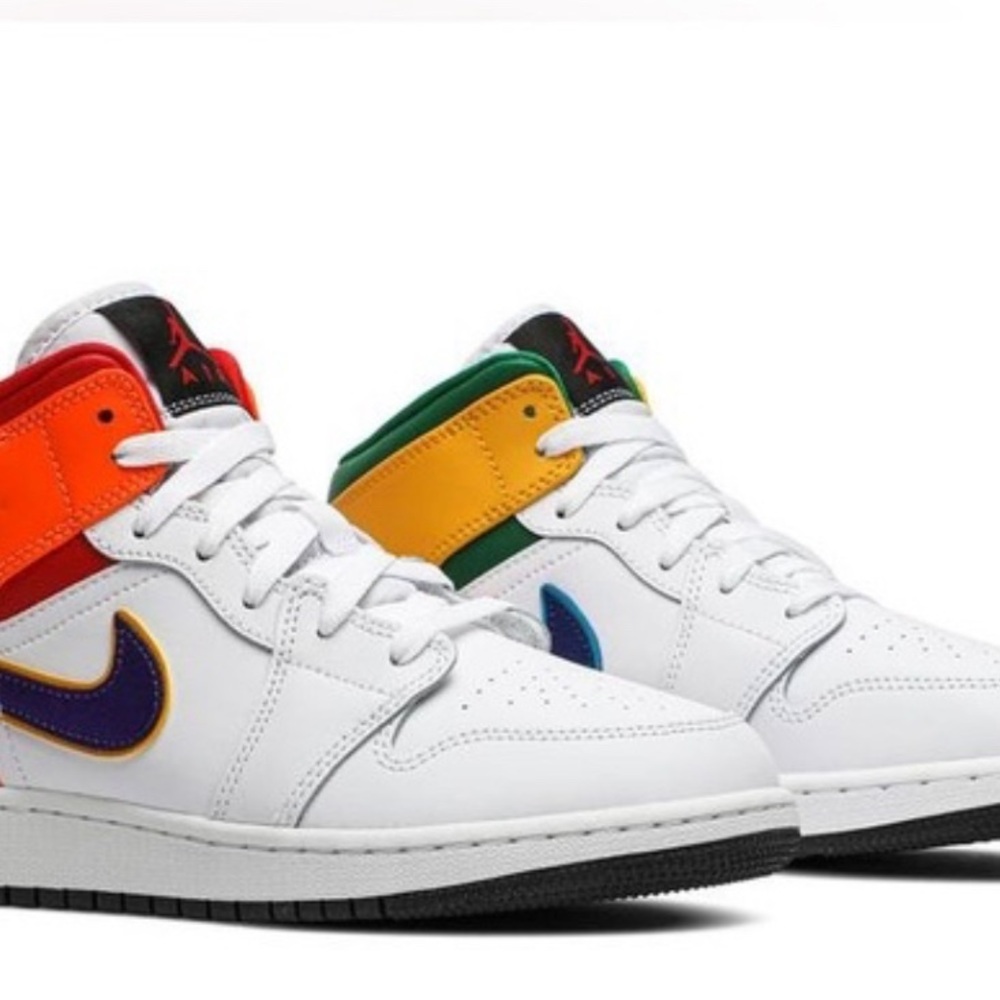 Multicolor Air Jordan Sneakers